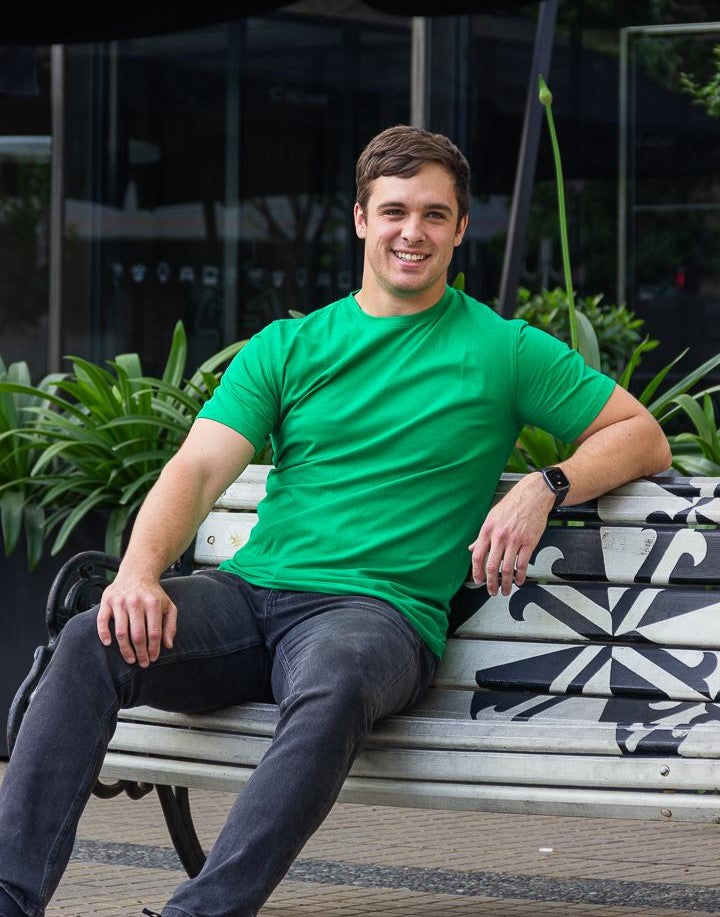 Polera Verde Cuello Redondo – Colección Origen